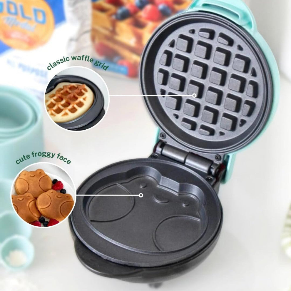 Ebbo Frog Waffle Maker, Non-Stick Waffle Maker, Cute Gifts