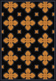 Any Day Matinee Rug, Tivoli, Black, 7'8"x10'9"