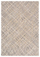 Tibetan Modern Charcoal, Taupe Area Rug, 9'3"x12'3"