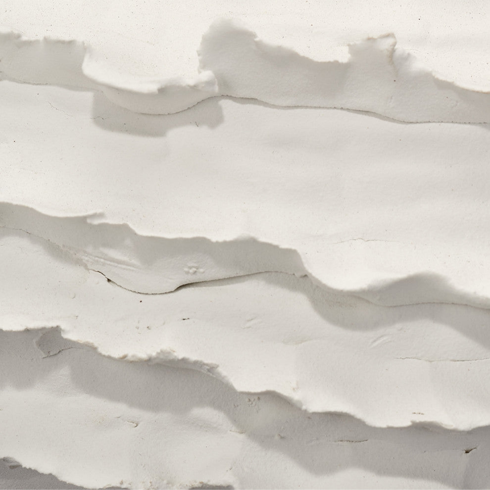 Ruffle Ceramic Decorative Vase