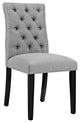 Modern Contemporary Urban Design Kitchen Room Dining Chair, Gray Gray, Fabric