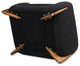 Alpine 44" Sherpa Arm Chair, Ebony Black Boucle
