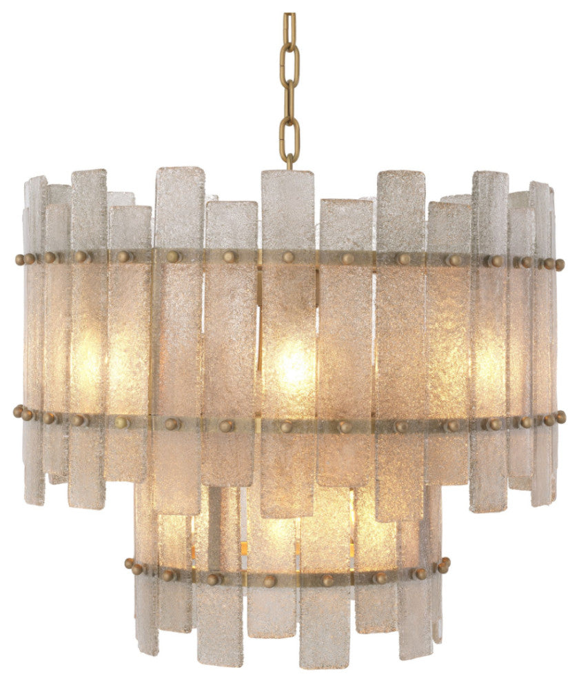 Frosted Hand-Blown Glass Chandelier | Eichholtz Caprera