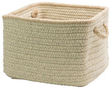 Colonial Mills Basket Natural Style Square Basket Canvas Square