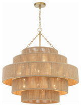 Crystorama Shyla 20 Light Soft Gold Chandelier