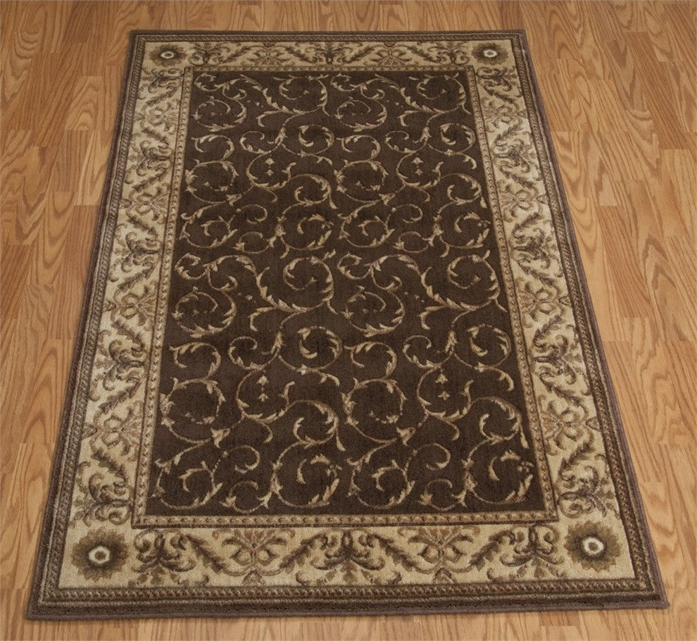 Nourison SOMERSET 478 BROWN RUG