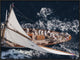 "Above Moonbeam" Framed Canvas Giclee by Marc Pelissier, 33x25"
