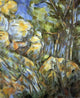 Paul Cezanne Rocks near the Caves above the Chateau Noir Wall Decal