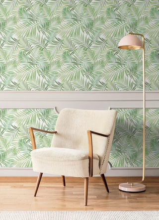 Green Tropical Vibe Peel & Stick Wallpaper