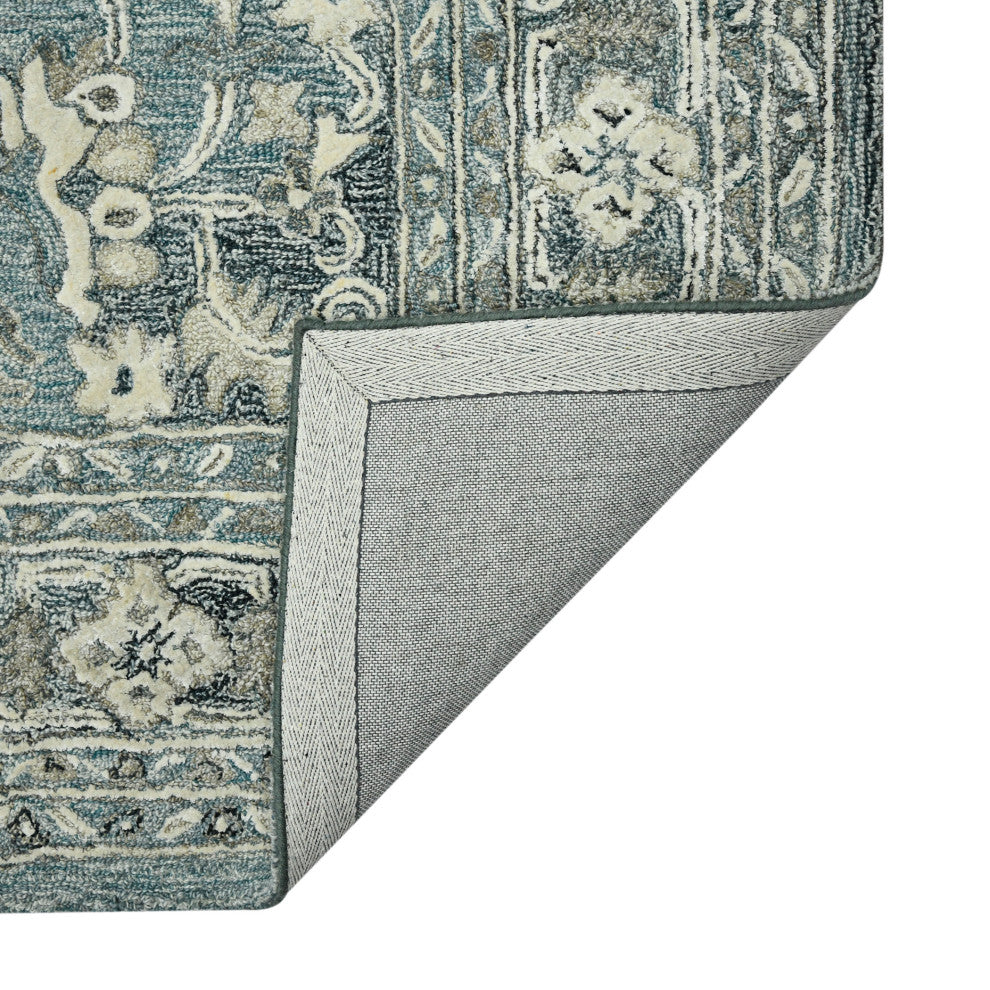 Vestige Jericha Area Rug, Blue, 5' x 7'6", Oriental