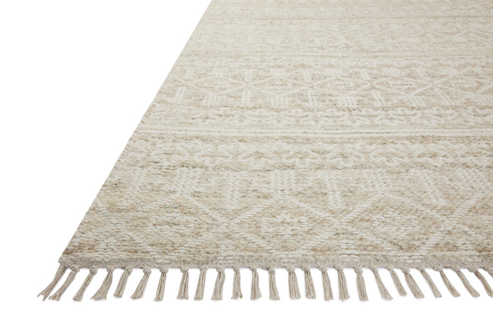 Angela Rose x Loloi Rivers Sand / Ivory 3'-6" x 5'-6" Accent Rug