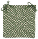 Colonial Mills Chair Pad Montego Lily Pad Green Chair Pad