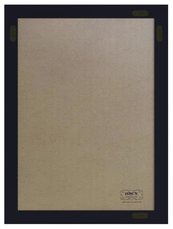 Canterbury Wall Mount Magnetic Chalkboard Sign Set-11" x 17", Black, 11" X 17"