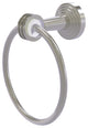 Pacific Beach Towel Ring with Dotted Accents, Satin Nickel