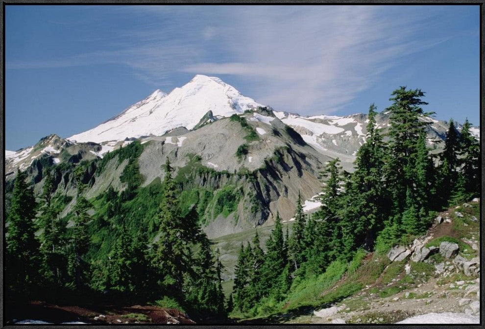 "Mt Baker, Cascade Mountains, Washington"  by Tim Fitzharris, 37x25"