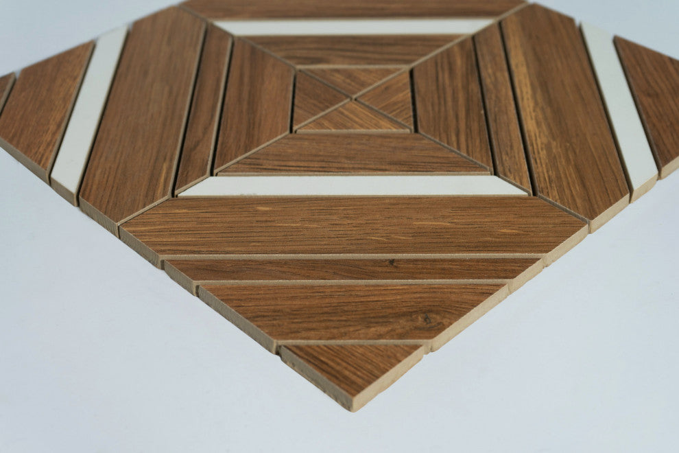 Woodlook Porcelain Mosaic Wall & Floor Tile