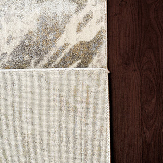 Castilla Cream And Gray Area Rug, 3.11'x5.7'