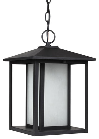Generation Lighting Lighting 1-Light Outdoor Pendant, Black