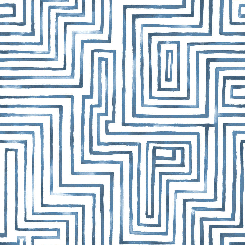 Blue Warren Peel and Stick Wallpaper