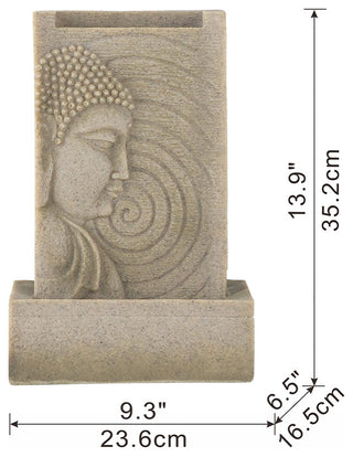 Gewnee Indoor Buddha Water Fountain