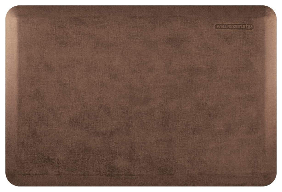WellnessMats Linen Collection Premium Anti-Fatigue Mat, Antique Light, 3'x2'