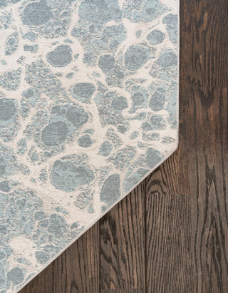 Unique Loom Oasis Breeze Area Rug, Blue, 7' 0 X 7' 0 Octagon