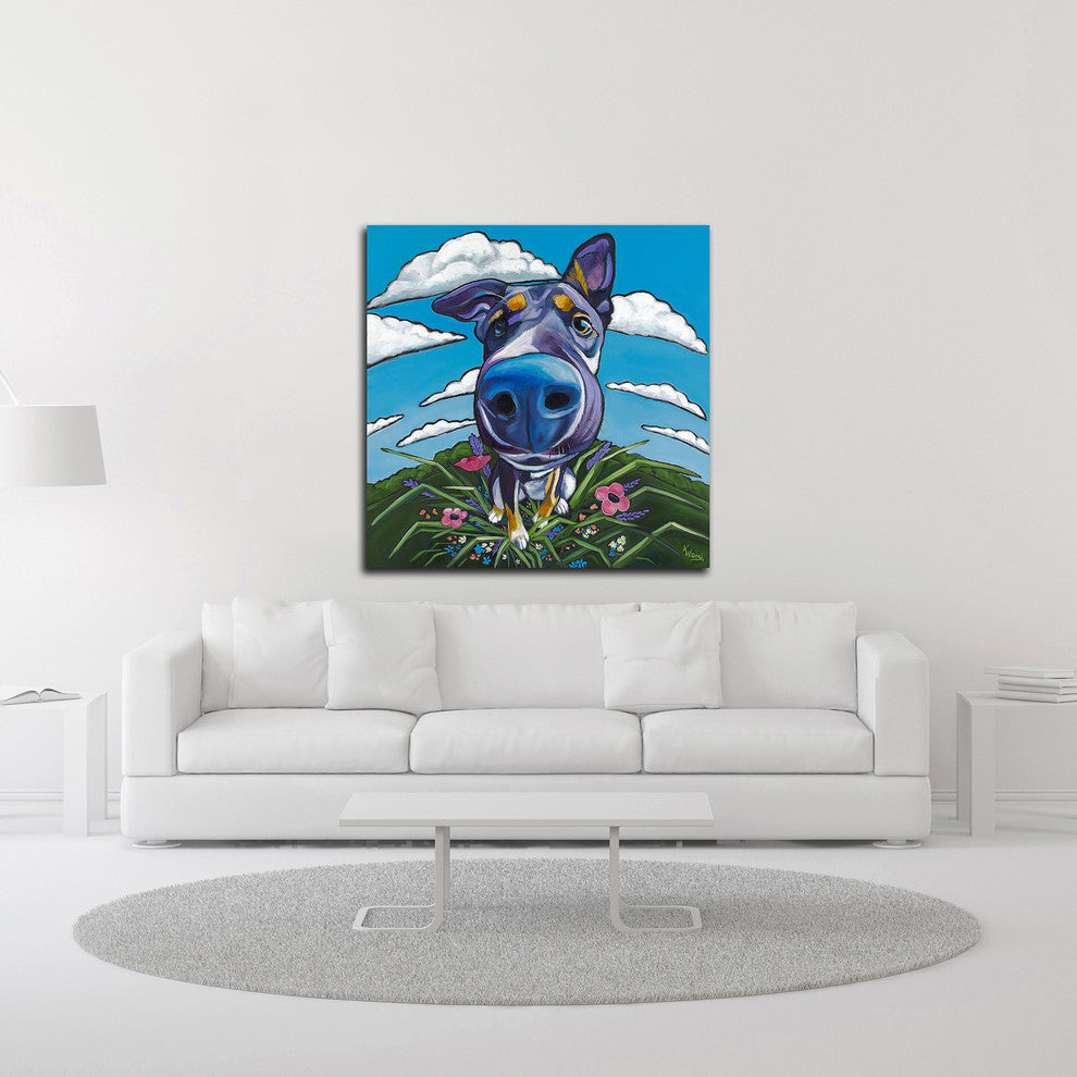 Head in the Clouds by Kathryn Wronski, Print on Canvas, 24" x 24"