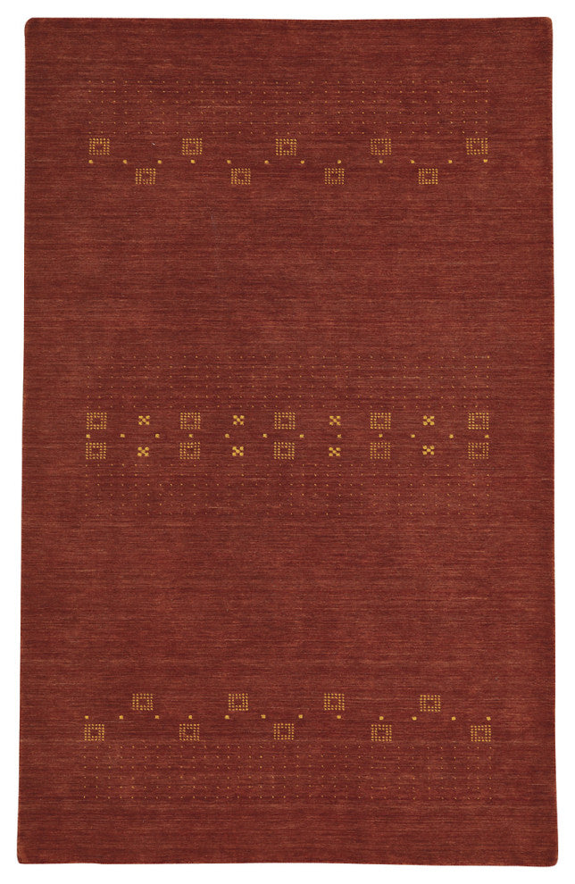 Capel Gava Clay 3495_800 Hand Loomed Area Rugs - 5' X 8' Rectangle