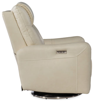 Steffen Swivel Power Recliner With Power Headrest