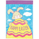Flag Easter Bunny Polyester 13x18