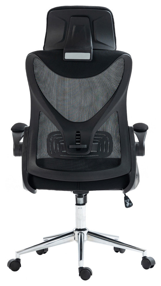 Techni Mobili Ergonomic Office Chair, Black