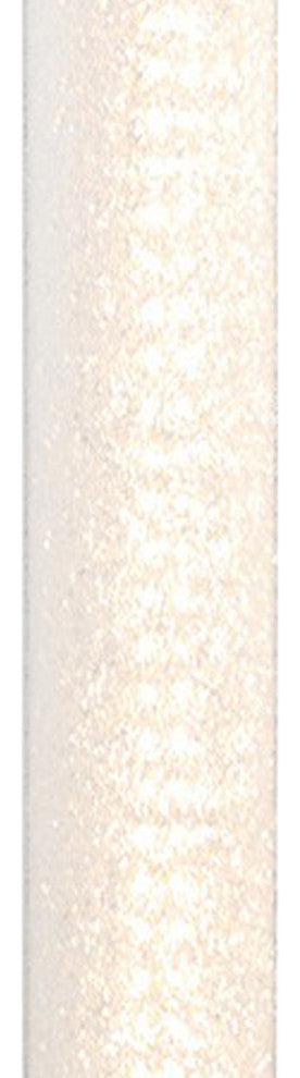 Benzara BM240869 Column Style Floor Lamp With Sandrock Acrylic Tube, Clear