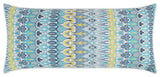 Outdoor Kanthum Lumbar Pillow - Turquoise