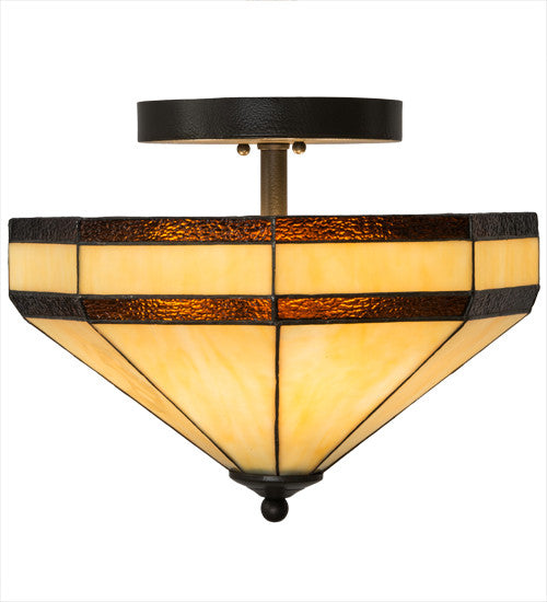 14 Wide Topridge Semi-Flushmount