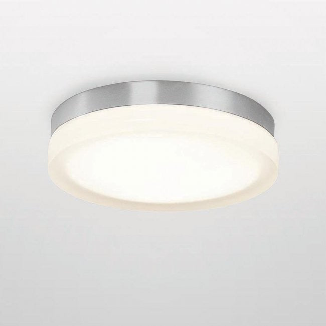 WAC Lighting Round LED Flush Mount, Brushed Nickel, 11", Warm 2700k