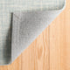 Dash & Albert Crosshatch Sky Hand Micro Hooked Wool Rug, Blue, 6' x 9'