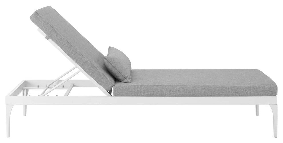 Perspective Cushion Outdoor Patio Chaise Lounge Chair