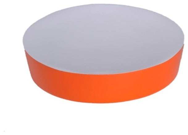 Round Soap Dish Free Standing, Orange