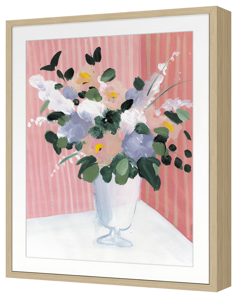 Floral Study 6 Fine Art Print, Nordic Oak, 30"x24"