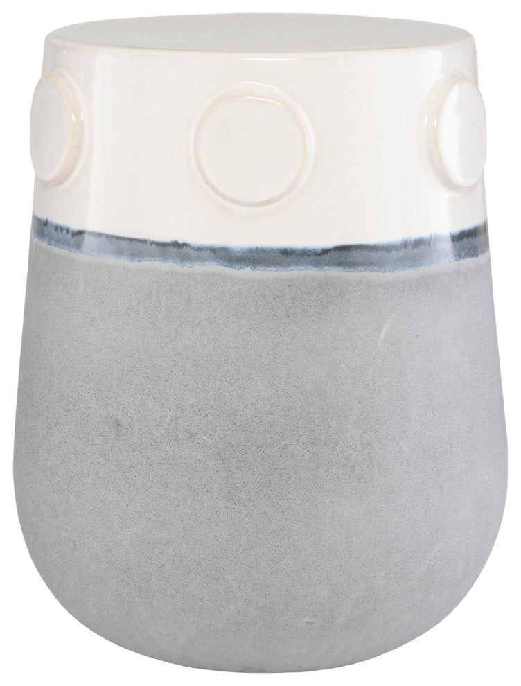 Uttermost Mulvane Ceramic Garden Stool