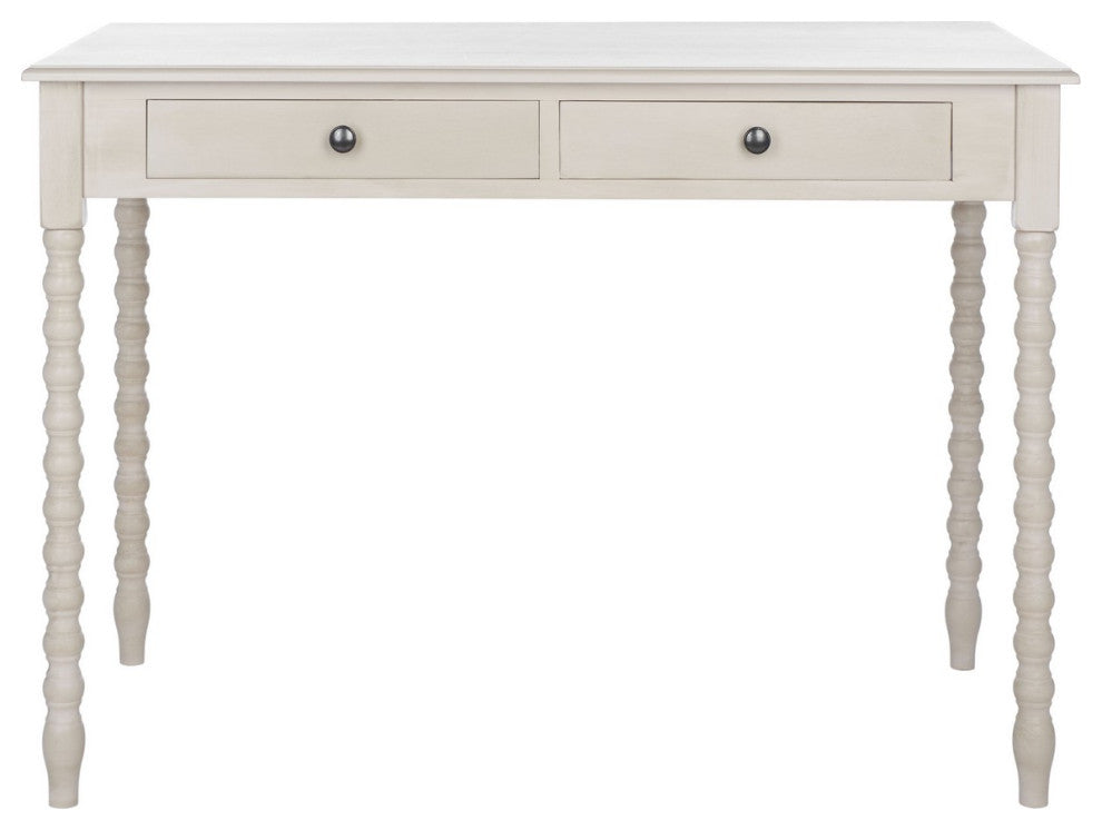 Safavieh O' Mara 2 Drawer Desk, Taupe