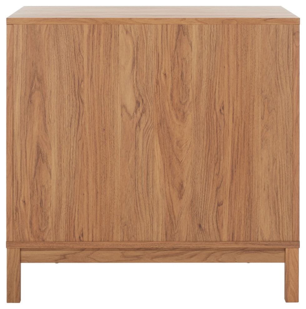 Safavieh Galio 3 Drawer Chest, Oak/Gold