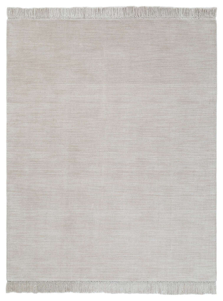Eva Solid Area Rug, Bisque, 3'x5'