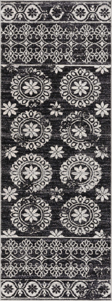 Hauteloom Kahramankazan Washable Area Rug, 5'3"x7' Rectangle