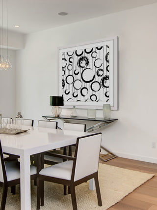 "Circle Variations" Framed Art Print