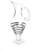 Classic Touch Pitcher With Silver Brick Design