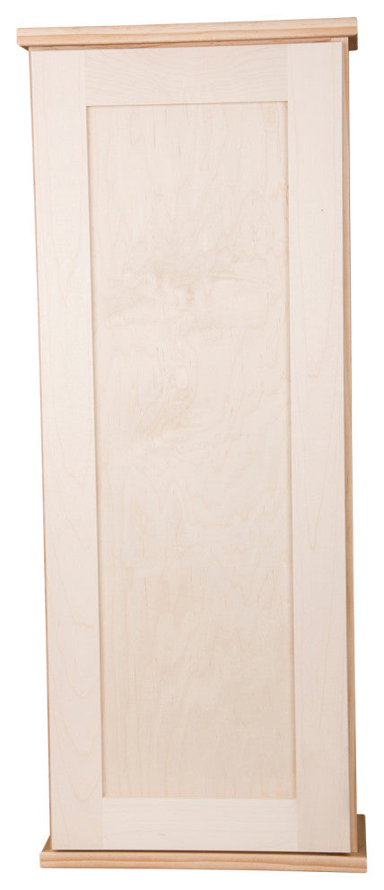 Sandalwood On the Wall Unfinished Cabinet 43.5h x 15.5w x 4.25d