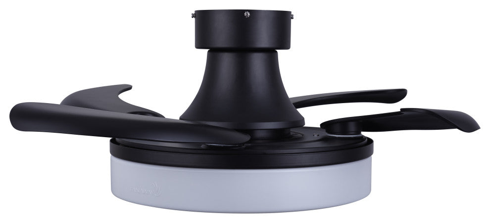 Fanaway Orbit 36" Ceiling Fan With Light, Matte Black