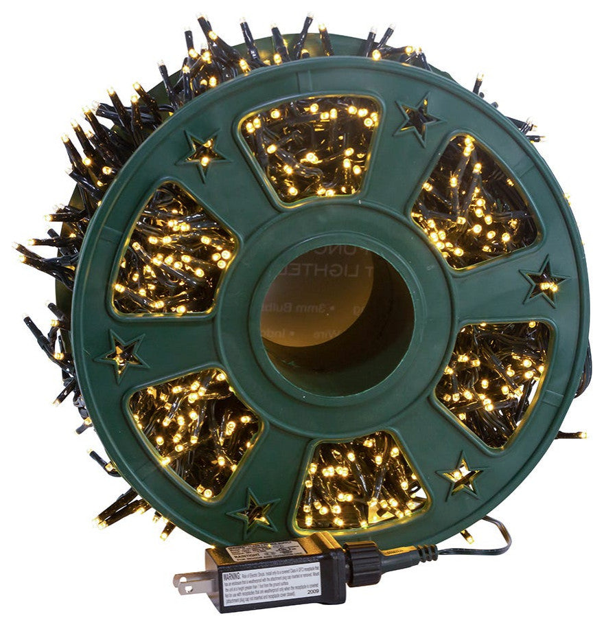 1200 Light, 98' Warm White LED Rice Light Set