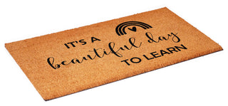 Calloway Mills It's a Beautiful day to Learn Doormat, 24"x36"